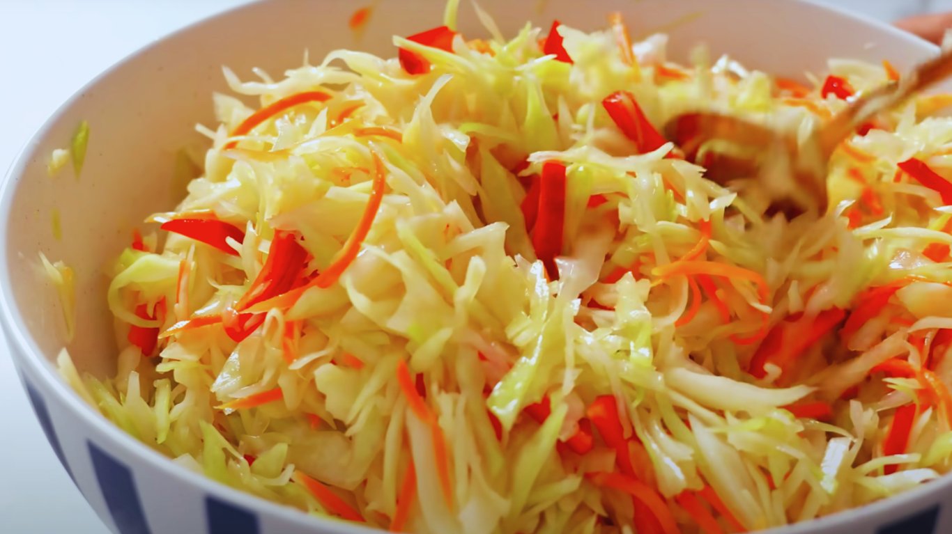 маринована капуста швидкого приготування