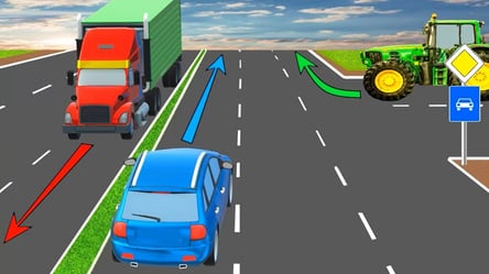 Задача з ПДР: типові порушення на дорогах для автомобілів - 285x160