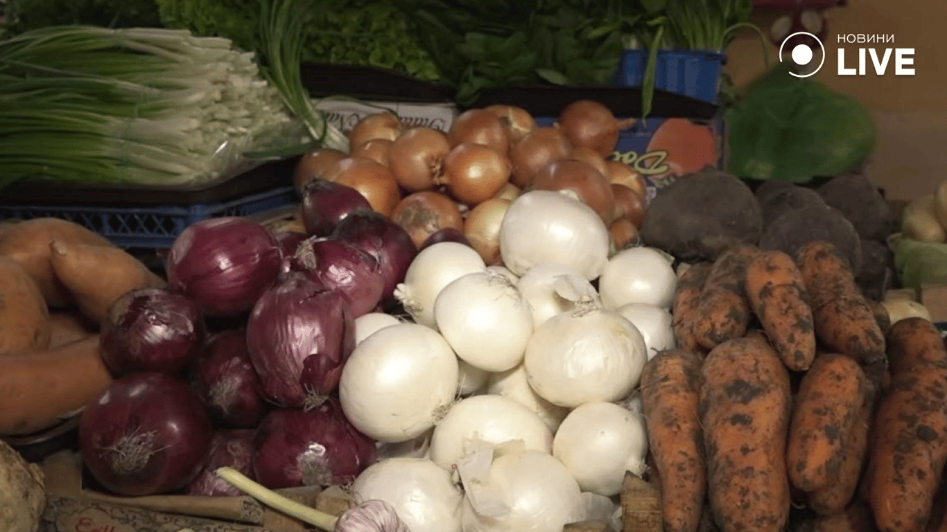 Ціни на овочі в Одесі