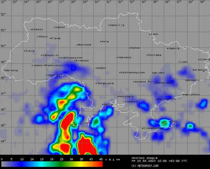 погодна карта