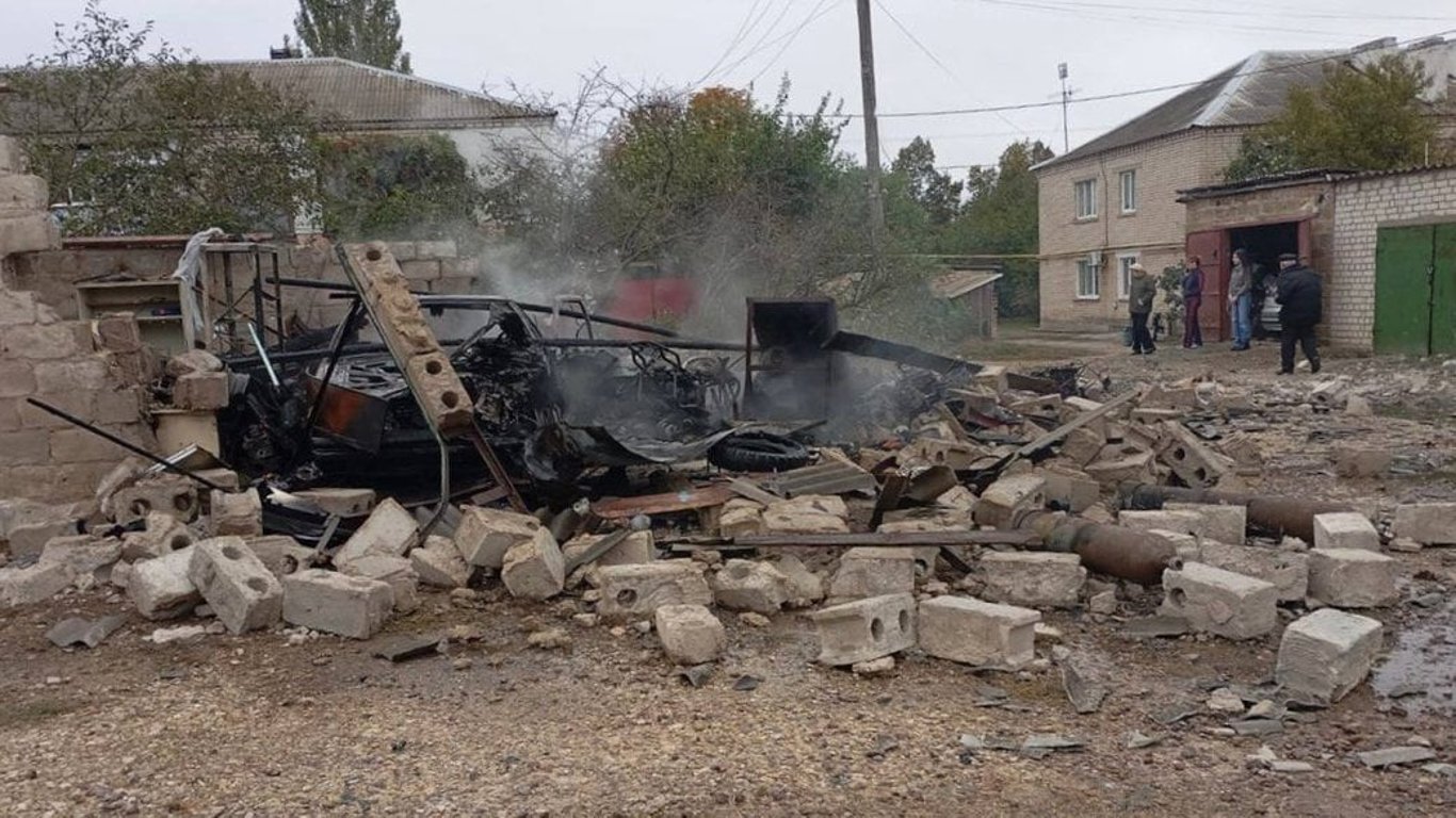 У Станіславі на Херсонщині внаслідок скиду вибухівки з дрона поранено чоловіка