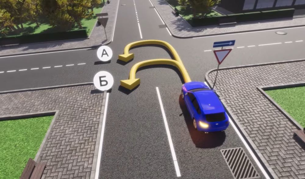Для 92% водіїв цей тест з ПДР виявився надскладним — чи дозволений розворот - фото 1
