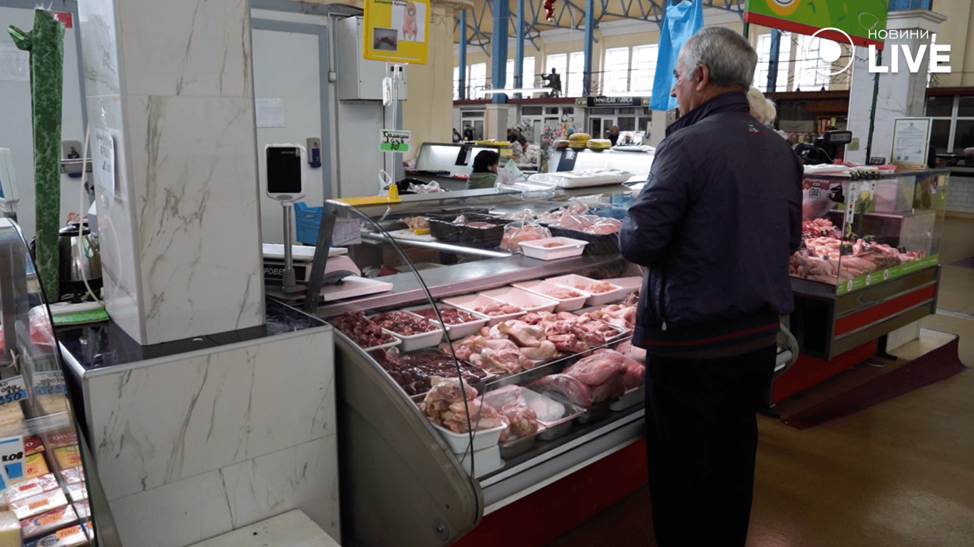 ПРилавок з курятиною