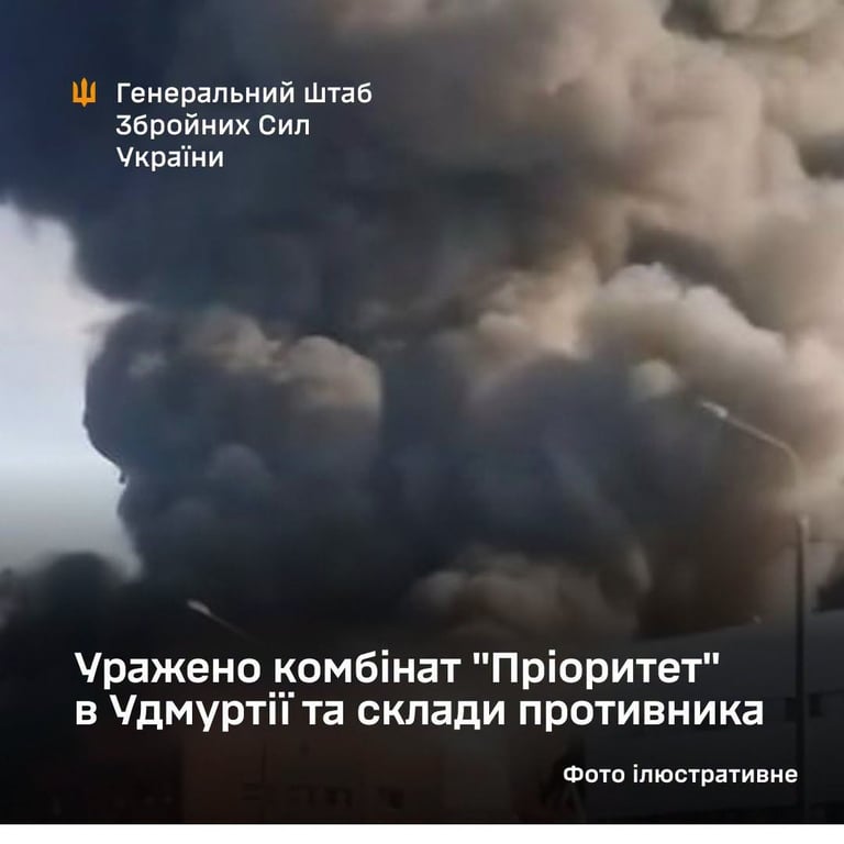Сили оборони уразили нафтобазу "Пріоритет" у Росії та склади окупантів - фото 1