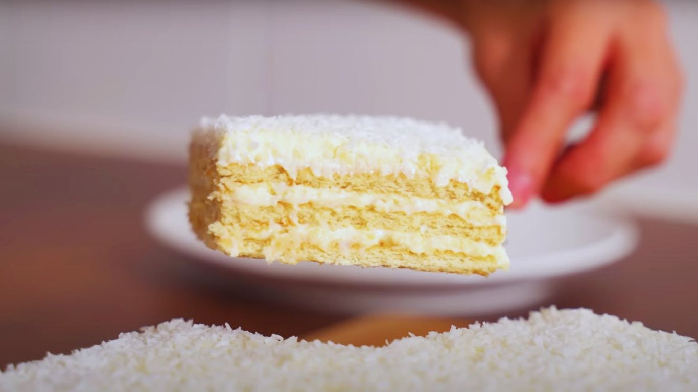 Смачний і простий рецепт торта без міксера — відео рецепт