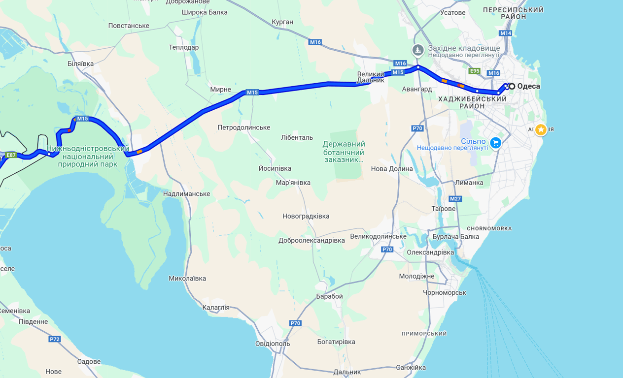 Виїзд за кордон — на трасі Одеса-Рені ускладнений рух - фото 1