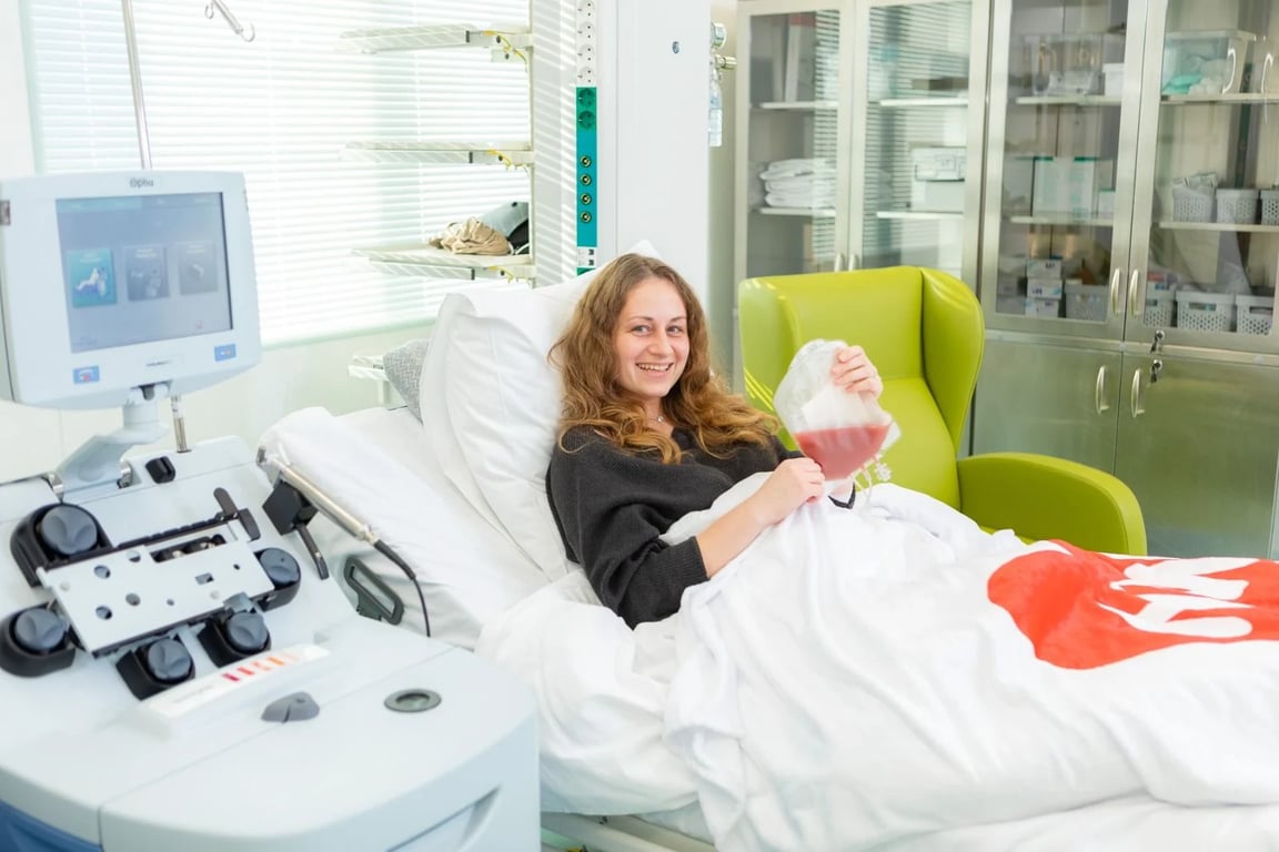 українка стала донором для іноземця