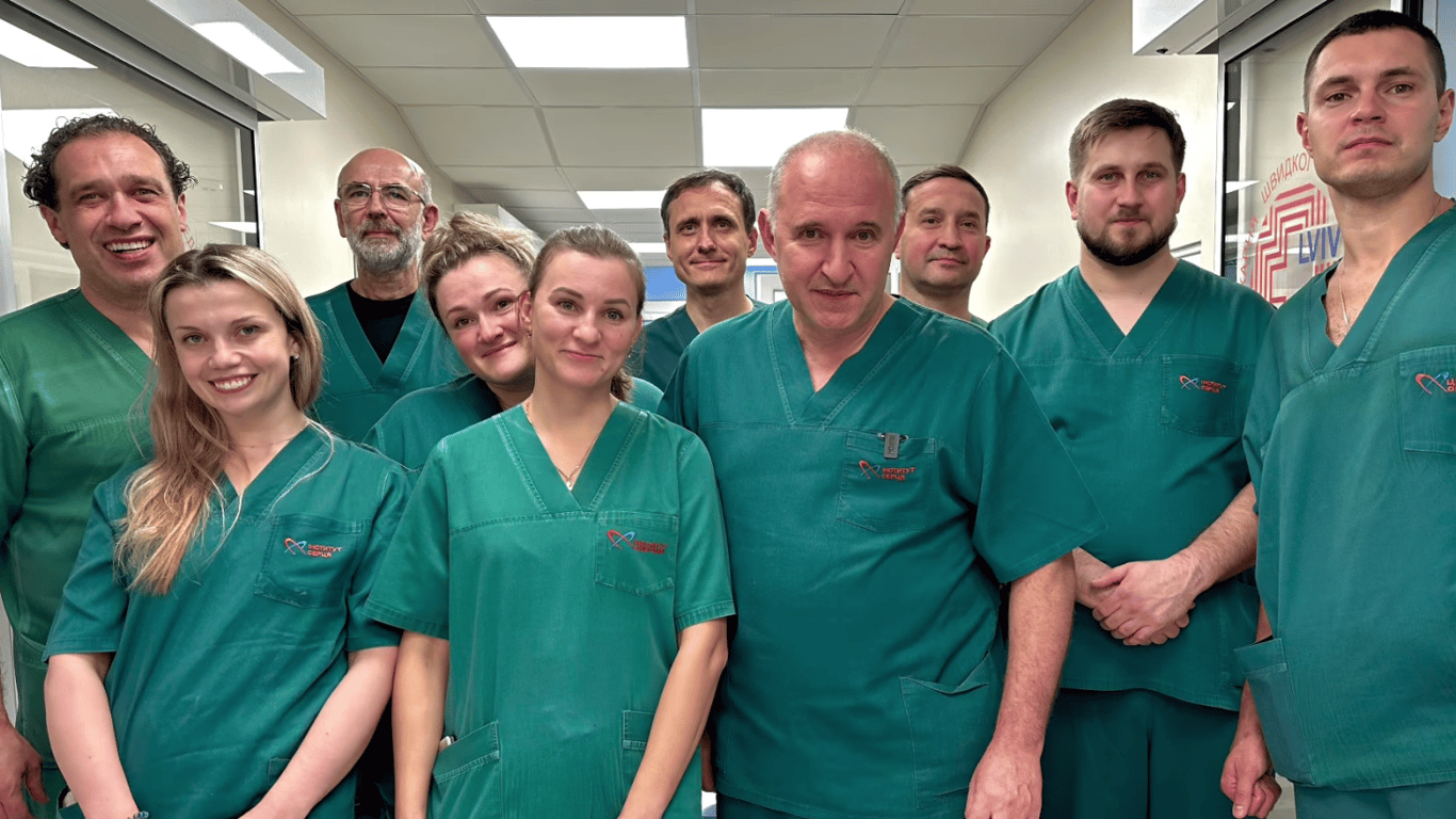 В Украине сделали первую трансплантацию комплекса сердце-легкие