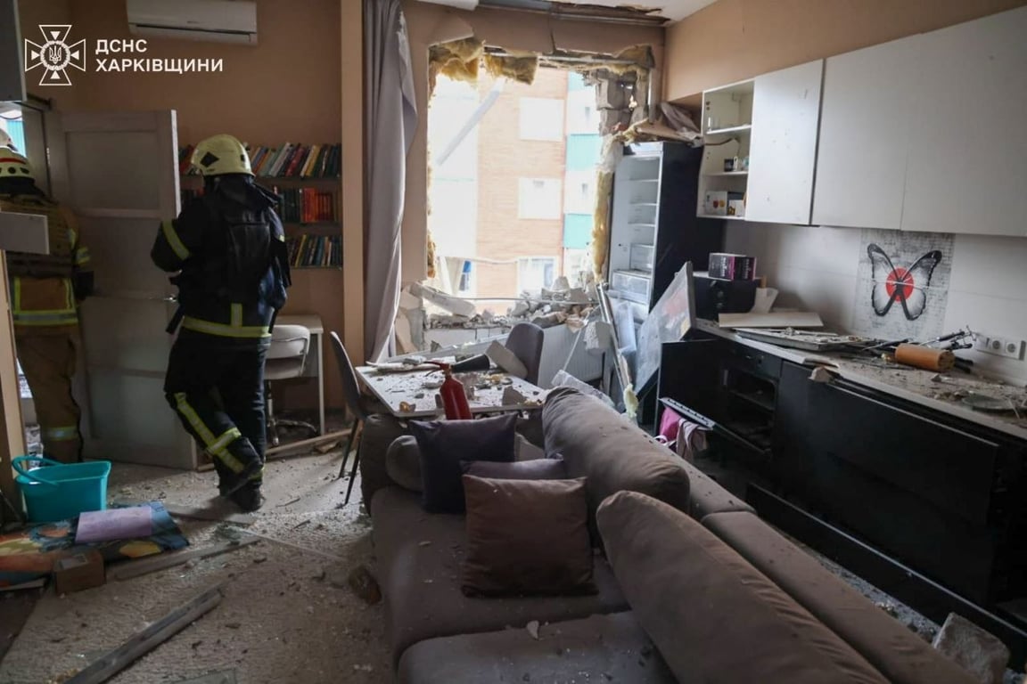 Російський обстріл Харкова 14 квітня