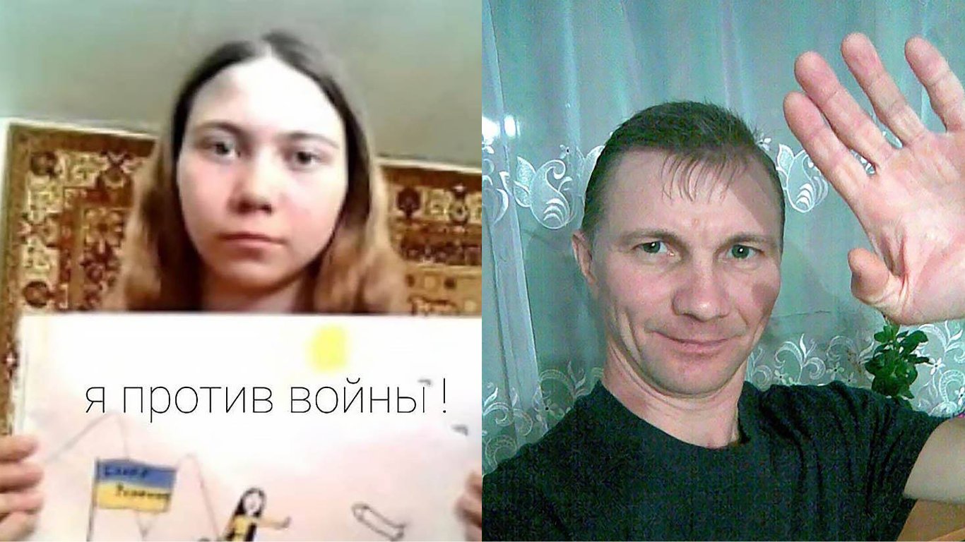 В россии девочку за антивоенный рисунок отправили в приют: ее отца арестовали