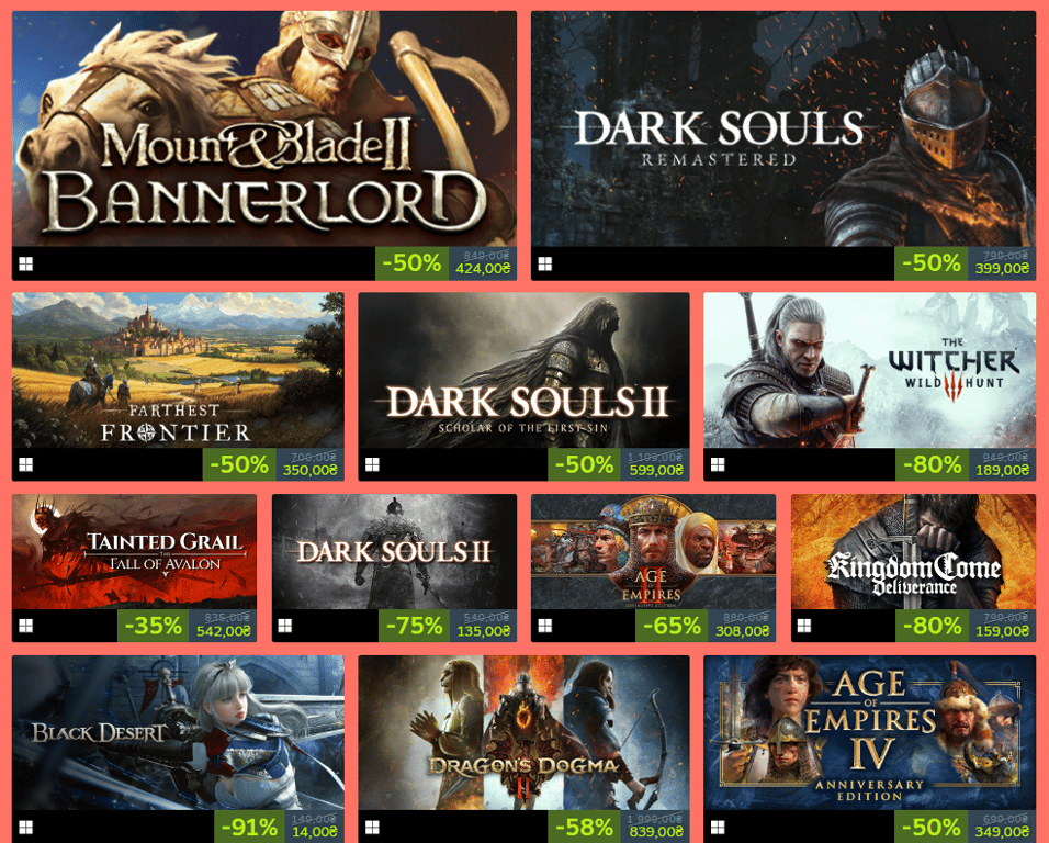 Культові ігри зі знижками до 90%: у Steam розпочався тематичний фестиваль - фото 1