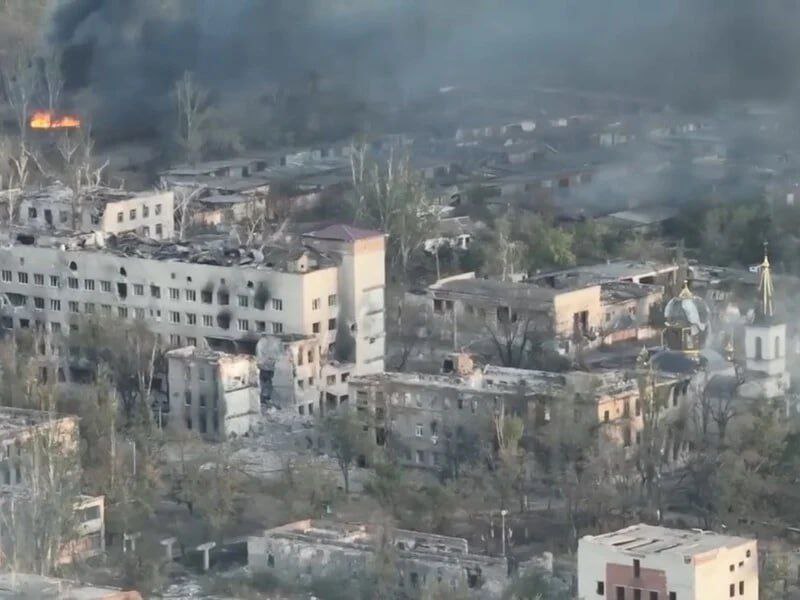 зруйнований Торецьк