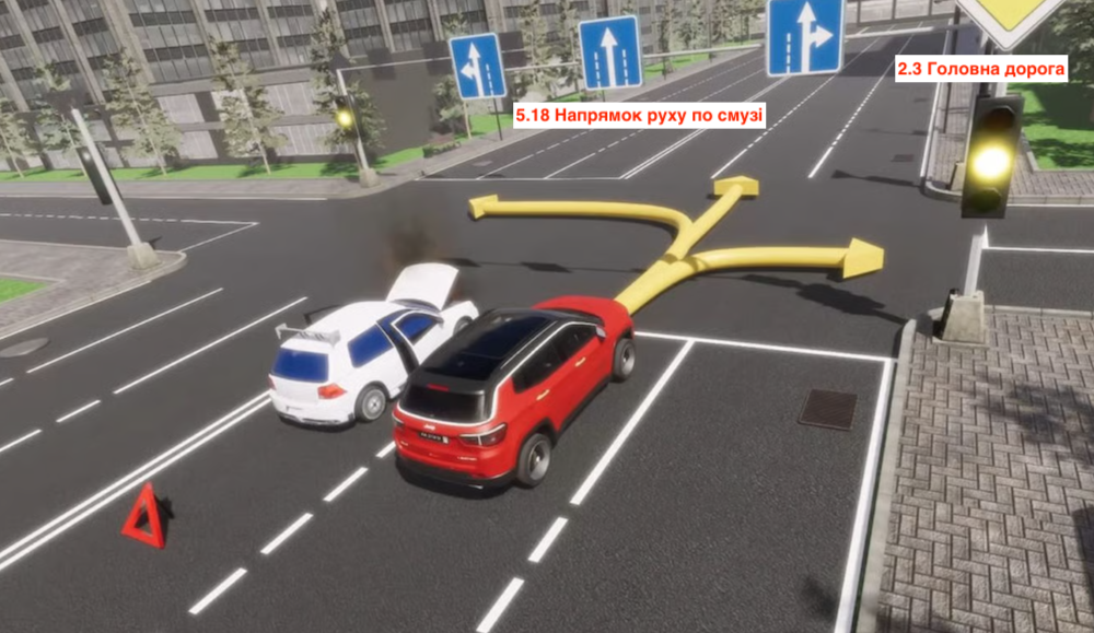 Тест з ПДП: за якими траєкторіями дозволений рух?