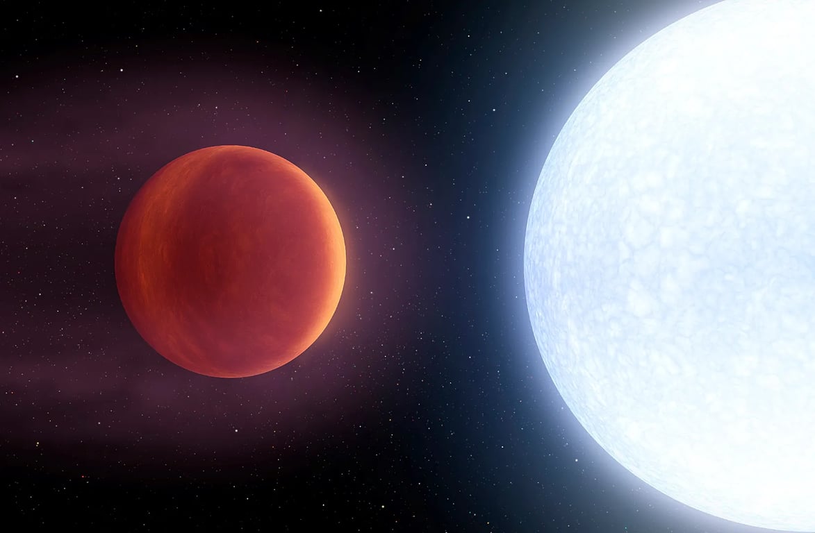 Какая температура у планеты KELT-9b и чем она еще уникальна