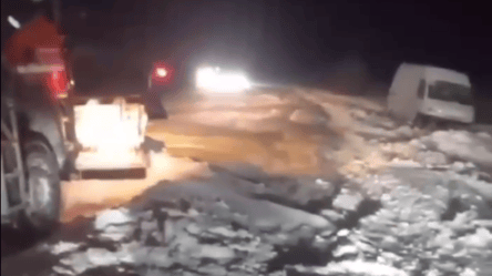 Снежная ловушка в Винницкой области — в МВД показали последствия непогоды - 285x160