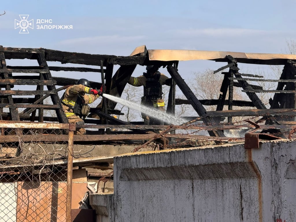 Російські атаки на Запоріжжя фото