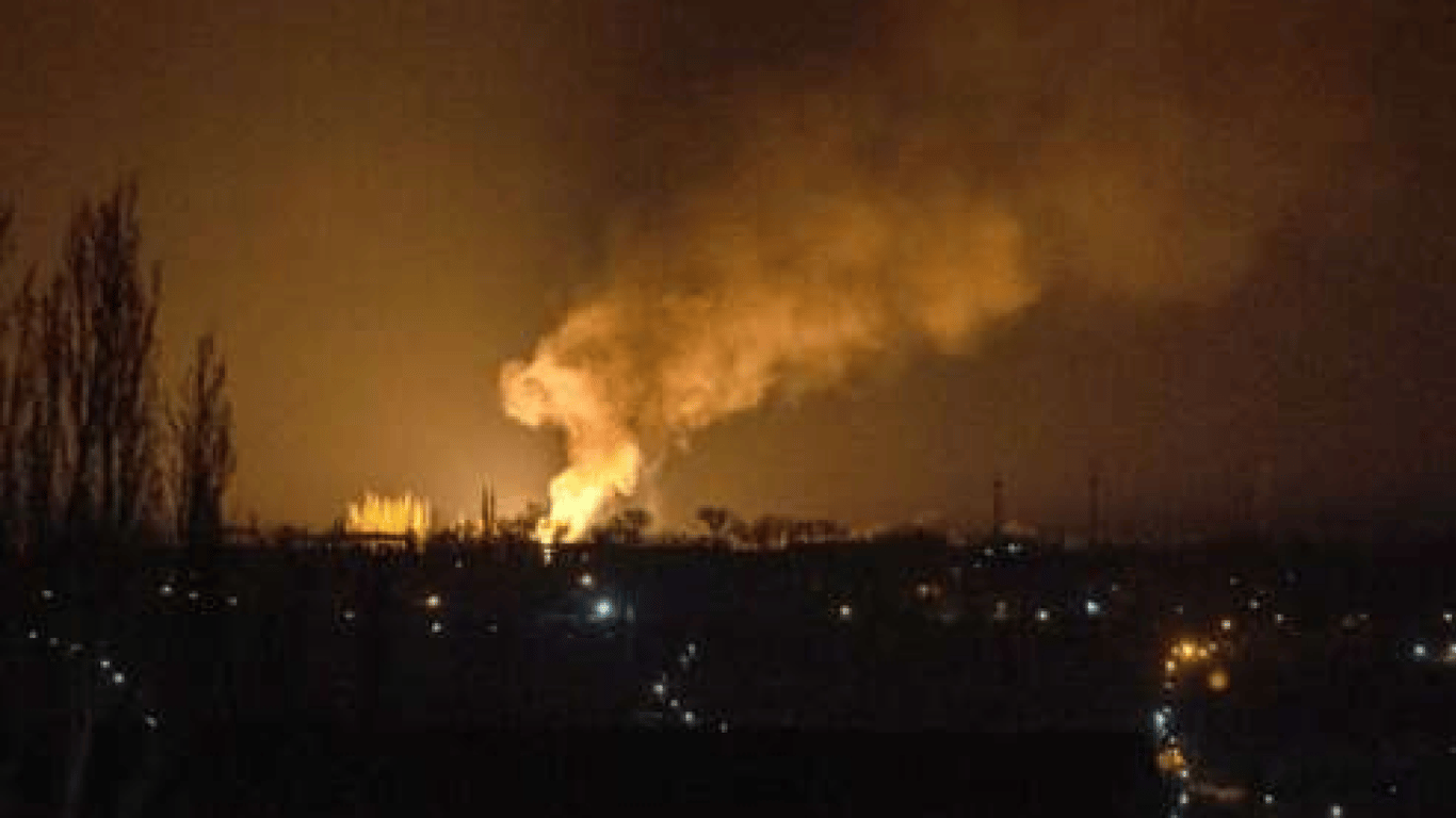 Взрывы в Кропивницком ночью 22 июля