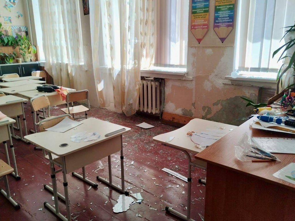 Школа Дніпро обстріл
