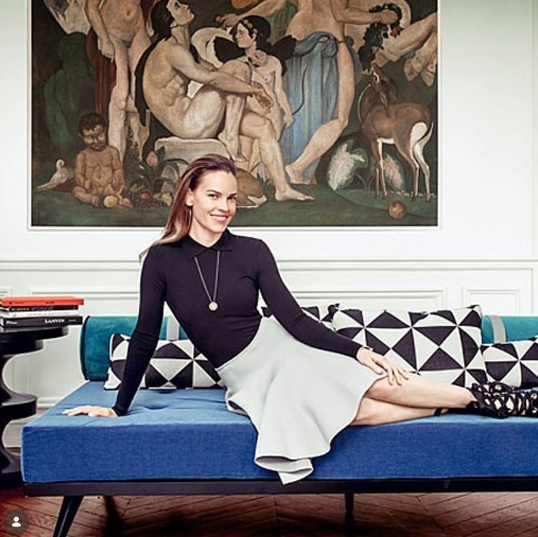 Сміливий крок — що здивувало дизайнерів у квартирі Гіларі Свонк (фото) - фото 1