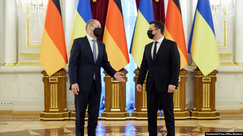 Шольц і Зеленський