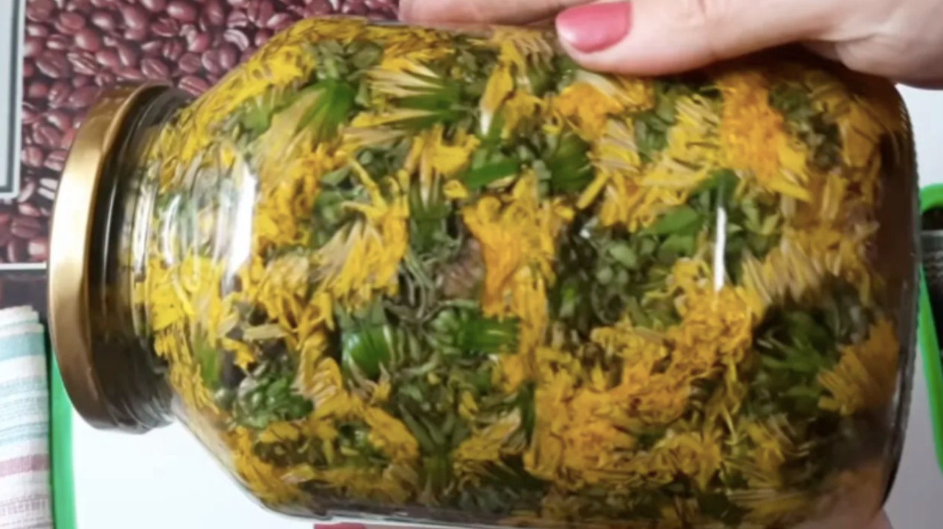 рецепт настоянки з кульбаби