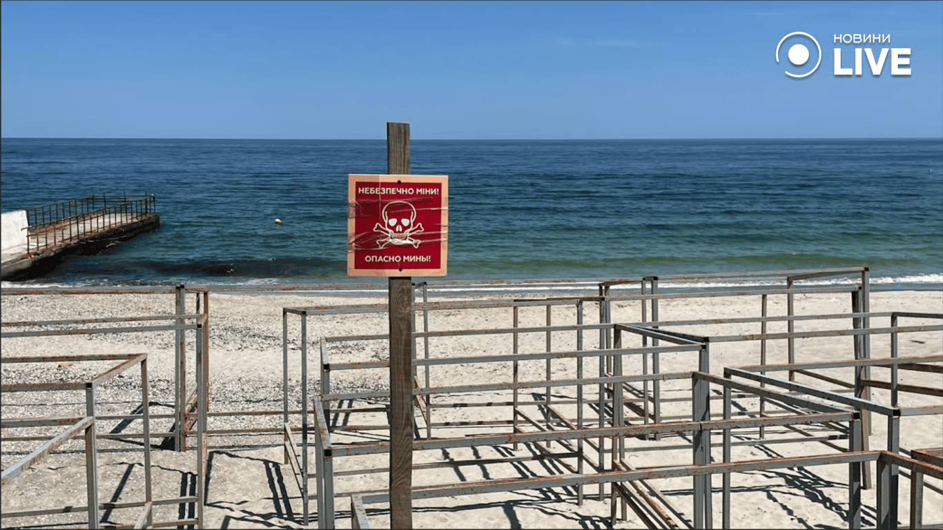 Таблиця про мінну небезпеку 