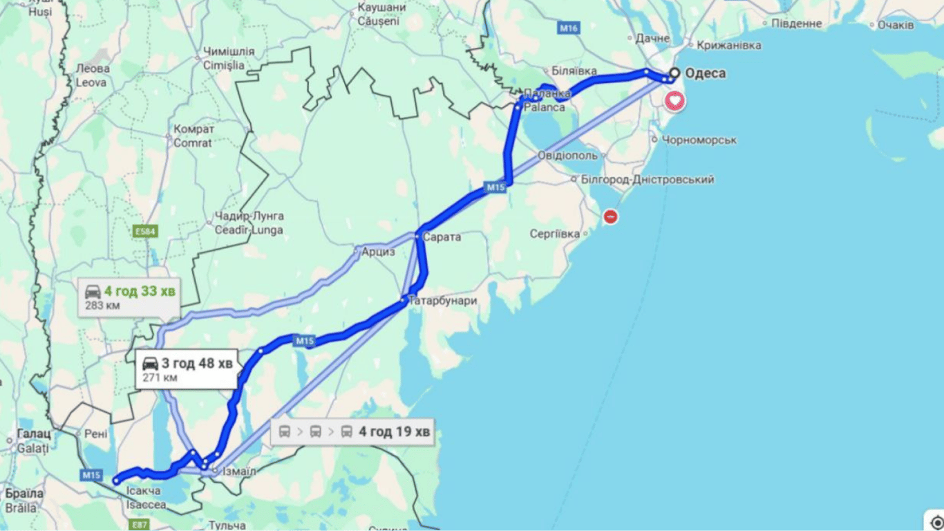 Затори по дорозі до Орлівки