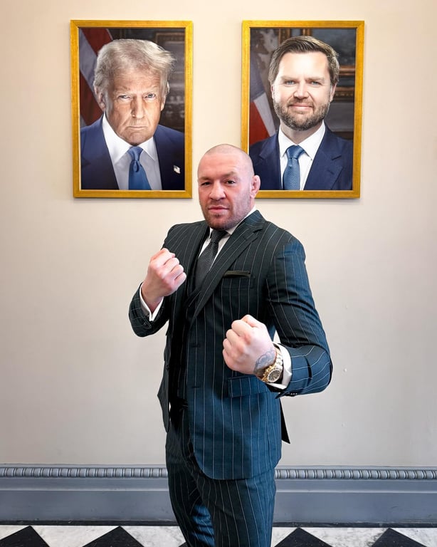 Дональд Трамп и Конор МакгрегорДональд Трамп и Конор Макгрегор