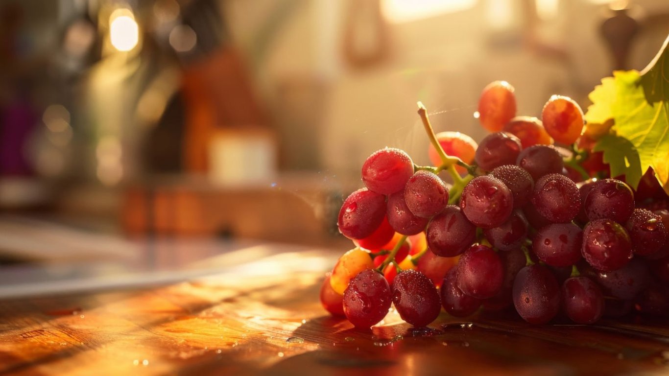Як приготувати заморожений виноград у цукрі за дві хвилини — покроковий рецепт