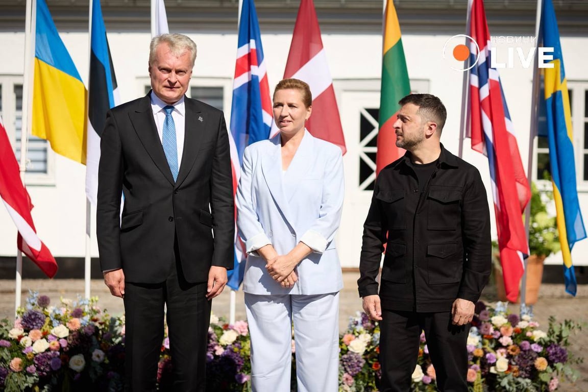 Zelensky in Denmark on September 3