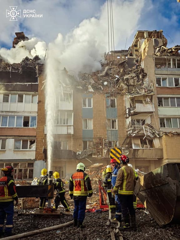 Наслідки російського удару по Тернополю 19 листопада