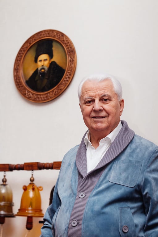 Леонід Кравчук та Тарас Шевченко