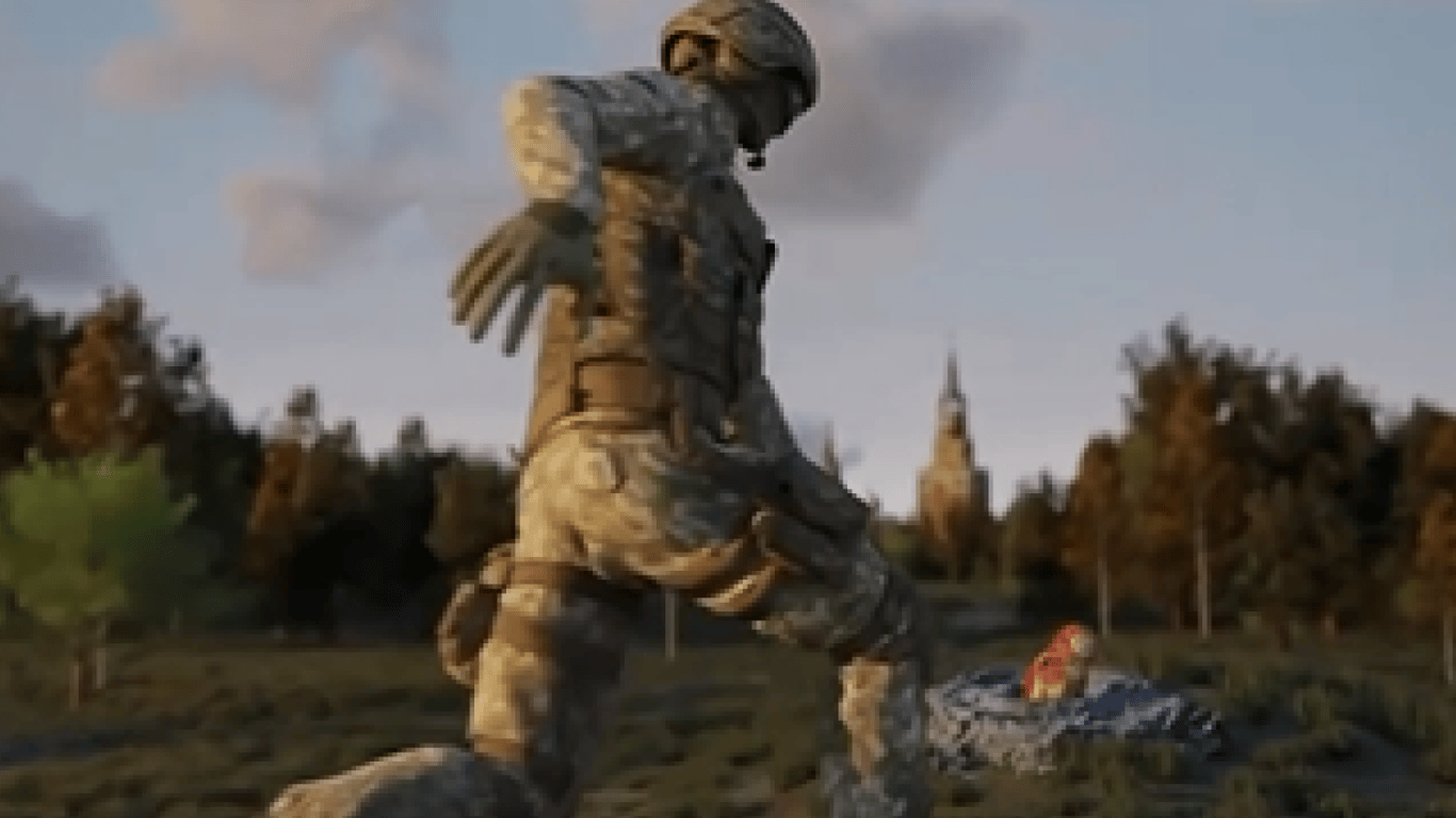 В Украине мощно ответили РФ на видео с летящей матрешкой