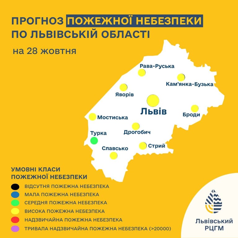 Львів пожежна небезпека