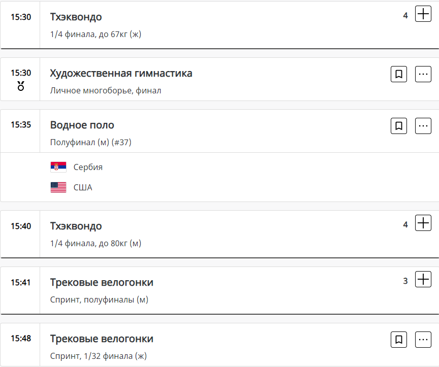 Які нагороди розігають на Олімпіаді-2024 сьогодні, 9 серпня