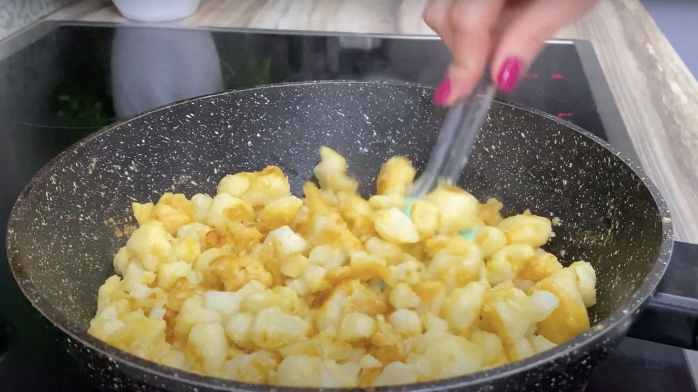 как приготовить цветную капусту в соусе