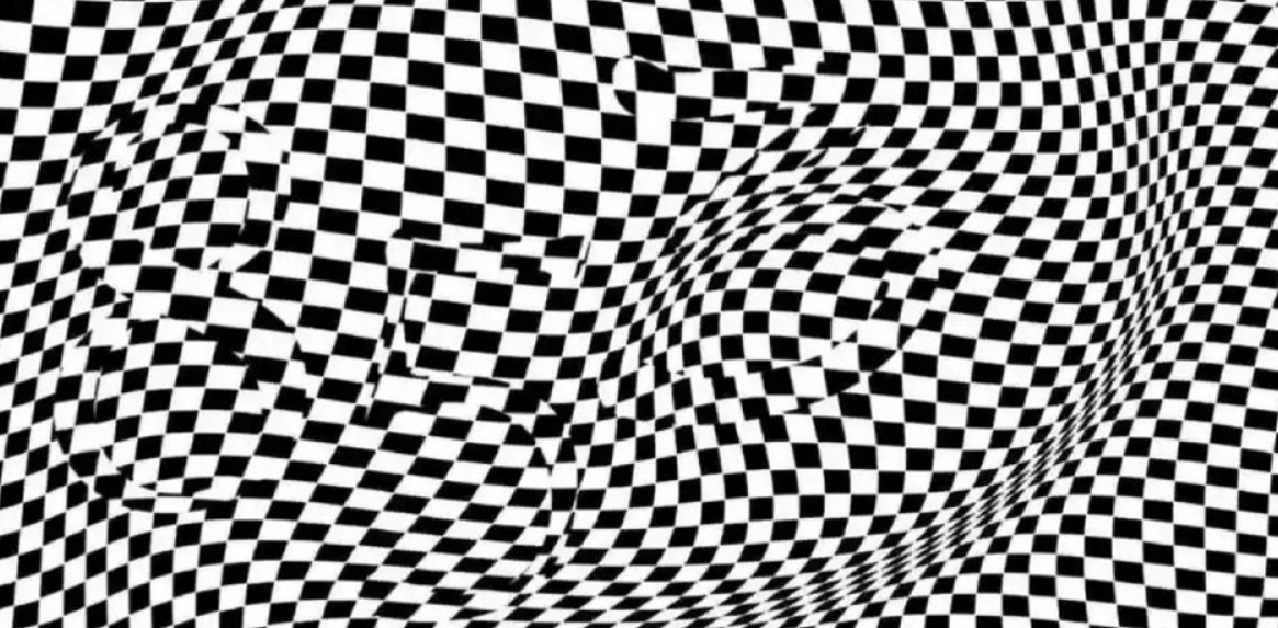Оптическая иллюзия на отгадывание скрытого числа