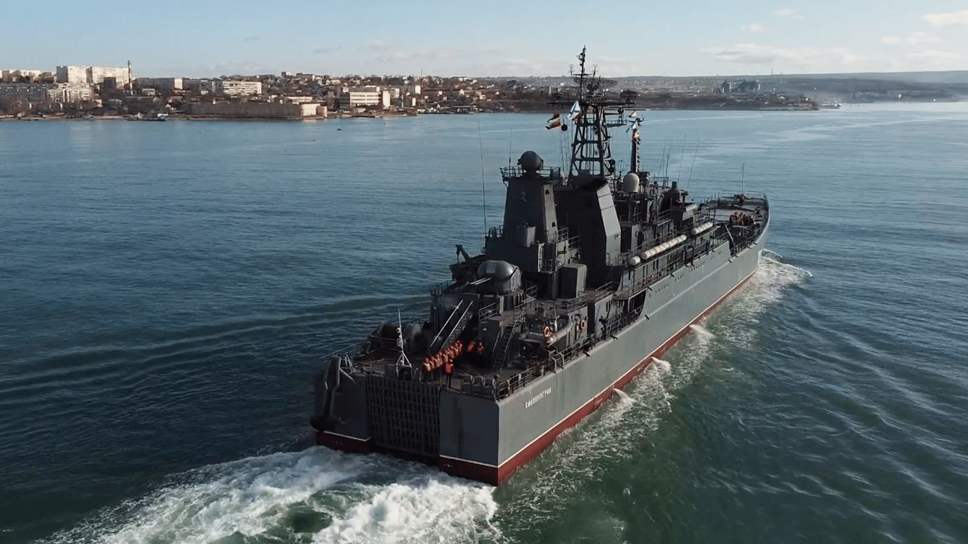 В ВМС назвали приоритетные цели среди российских кораблей