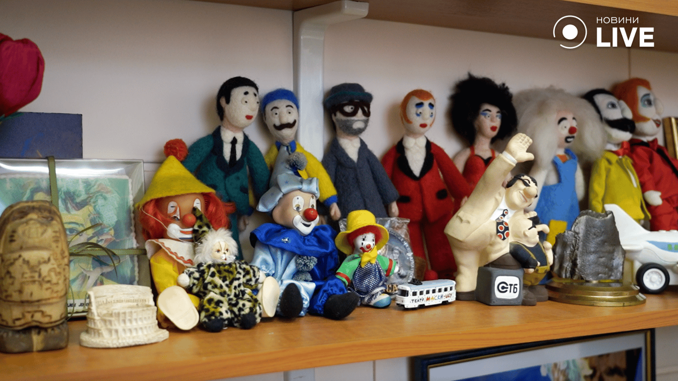 Команда театру "Маски" фігурки ручної роботи