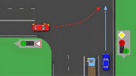 Складний тест з ПДР на перехресті — хто з водіїв проїде першим - 285x160