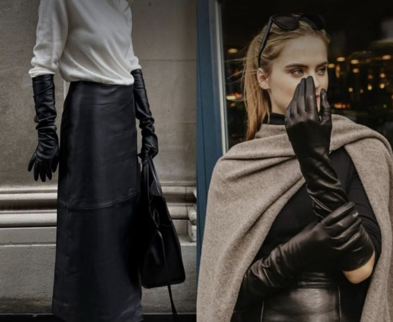 Довгі рукавички можна носити хоч щодня