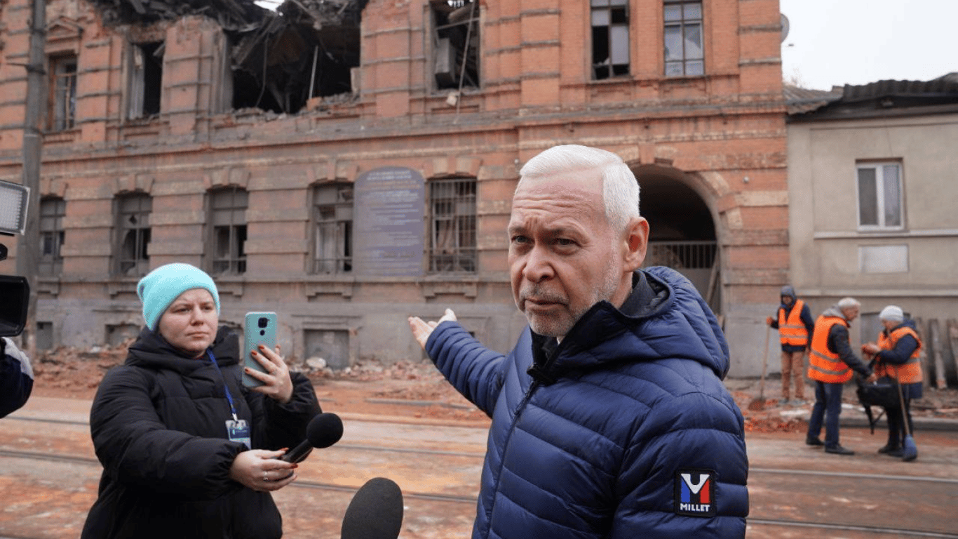 Терехов рассказал, какие разрушения получил Харьков и сколько денег нужно для восстановления