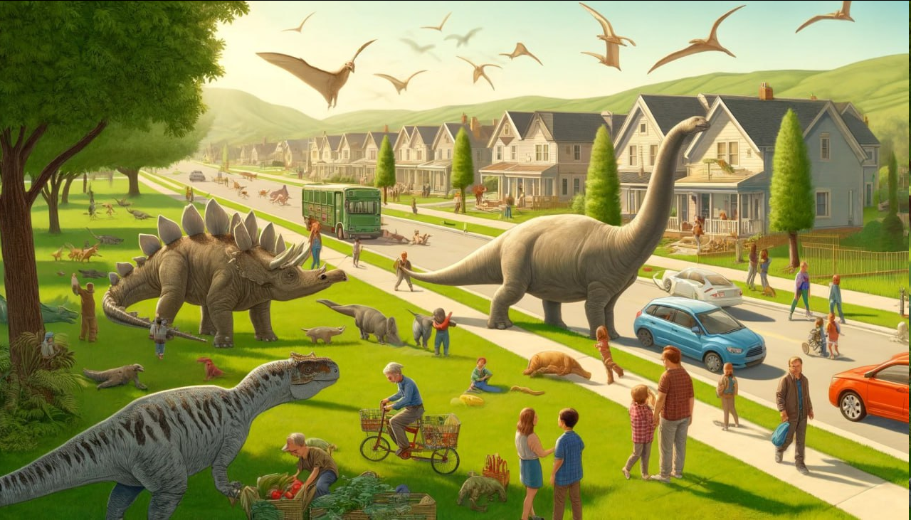 Сучасний світ із динозаврами