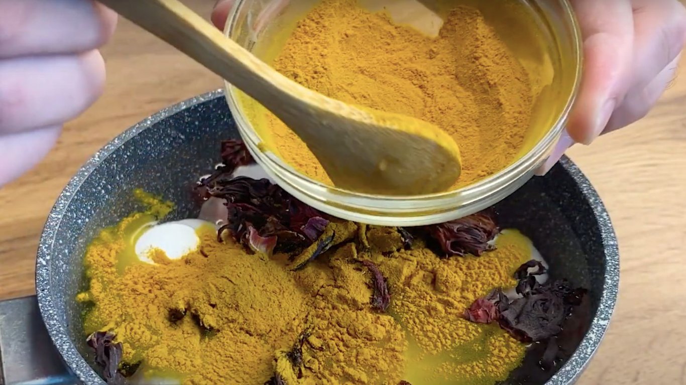 як пофарбувати яйця каркаде 