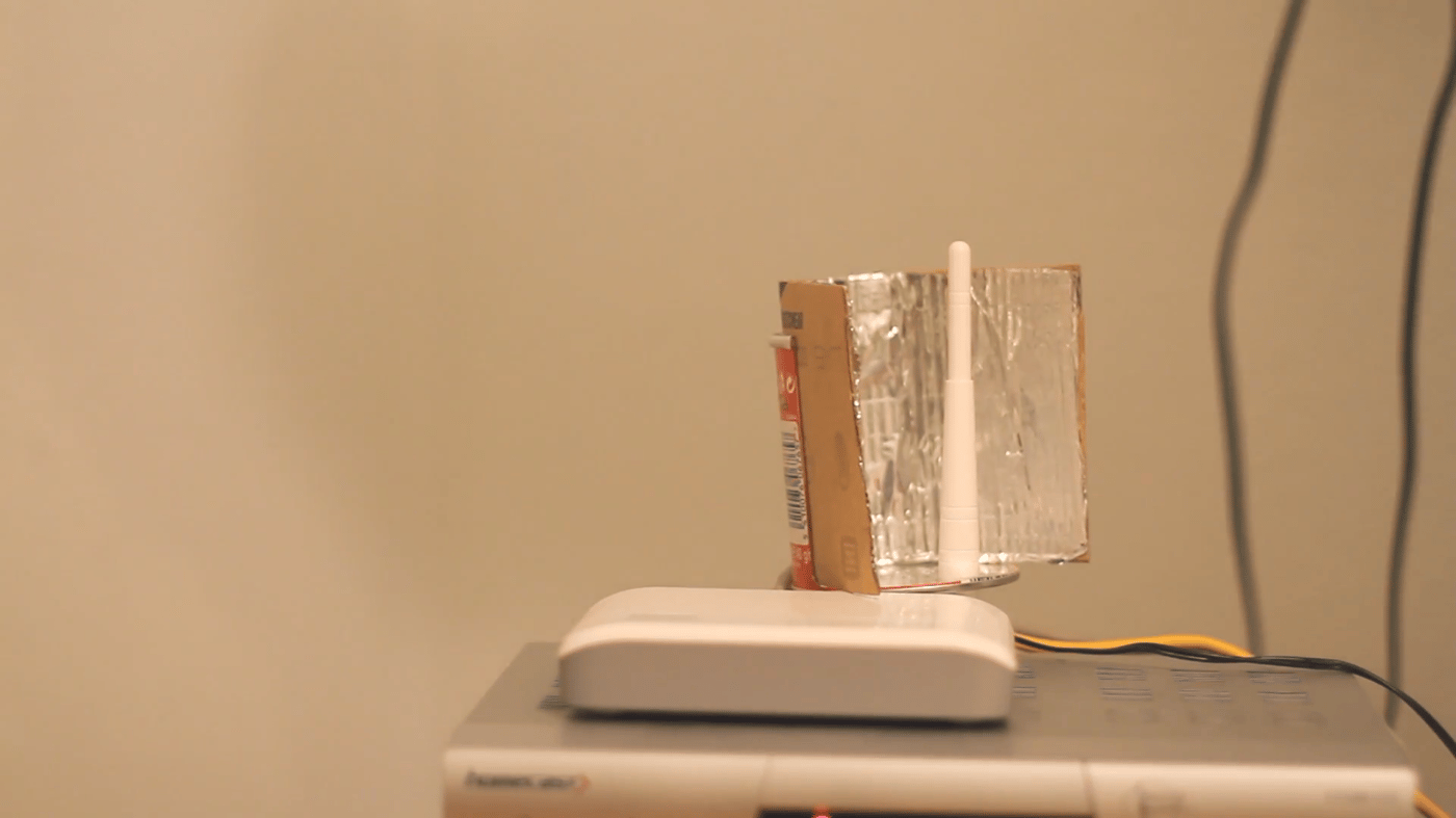 Усилитель сигнала Wi-Fi из фольги и банки