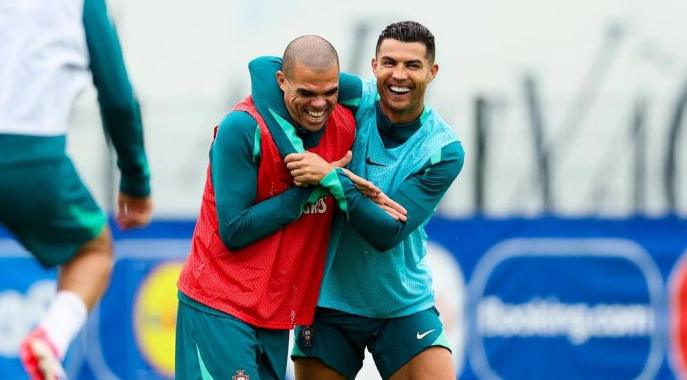Кріштіану Роналду та Пепе
