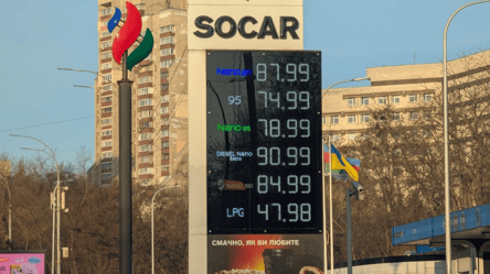 В Киеве цены на топливо колеблются: дизель стоит 90,99 грн - 304x171