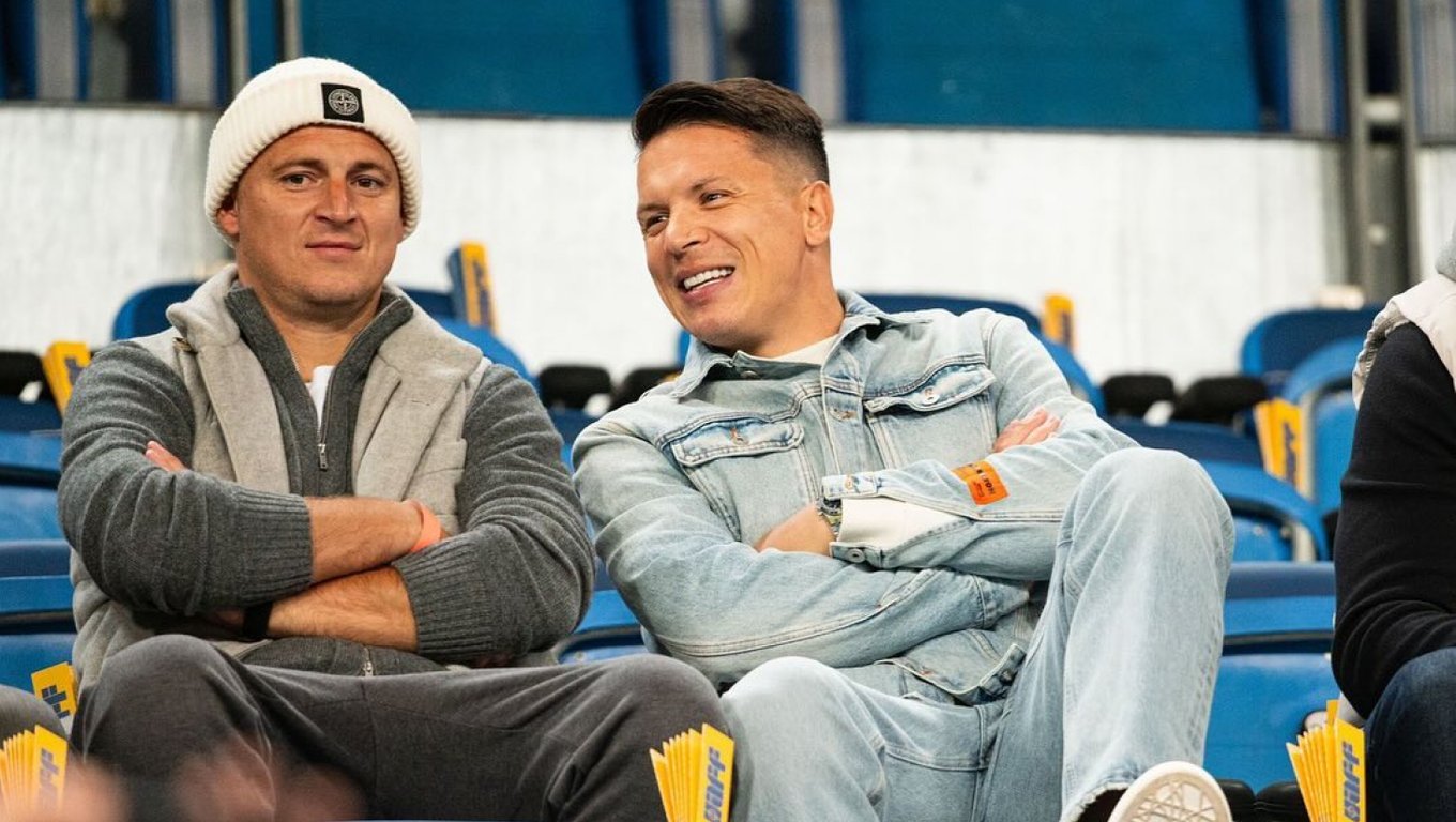 Євген Коноплянка та Роман Зозуля