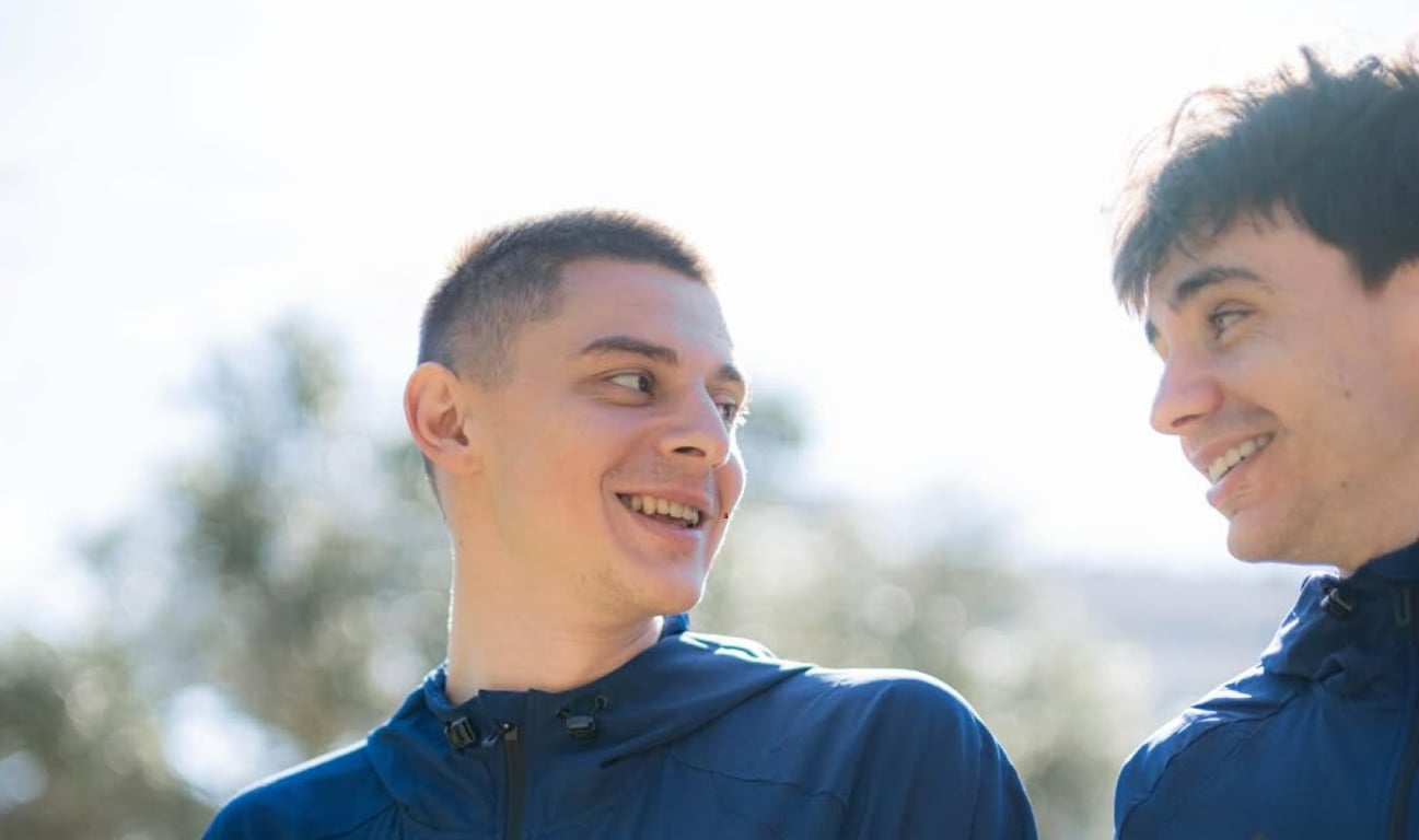 Виталий Миколенко и Николай Шапаренко перед игрой сборной Украины со Швецией 26 марта 2026 года