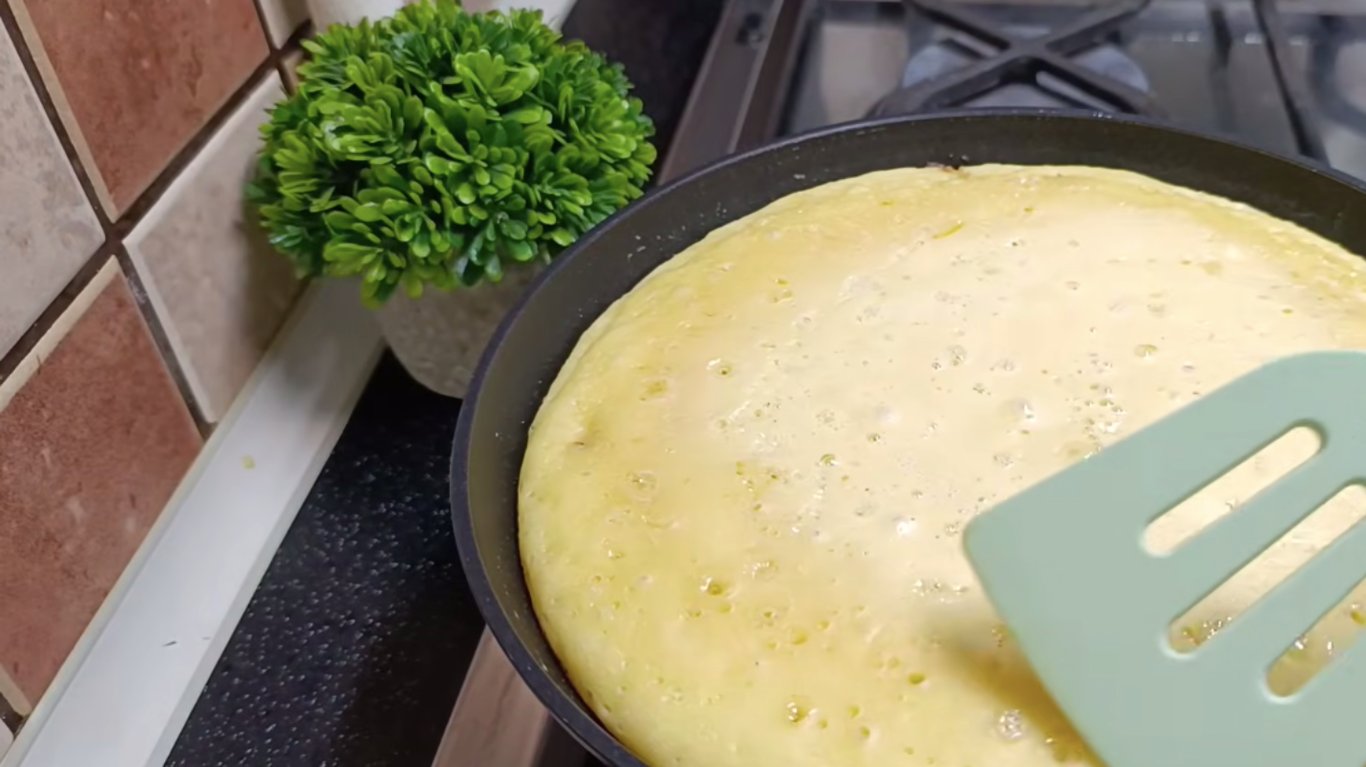 рецепт пирога на сковороді